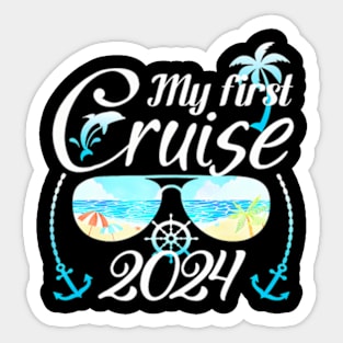 Family Cruise 2024 Making Memories Together Summer Trip Sticker